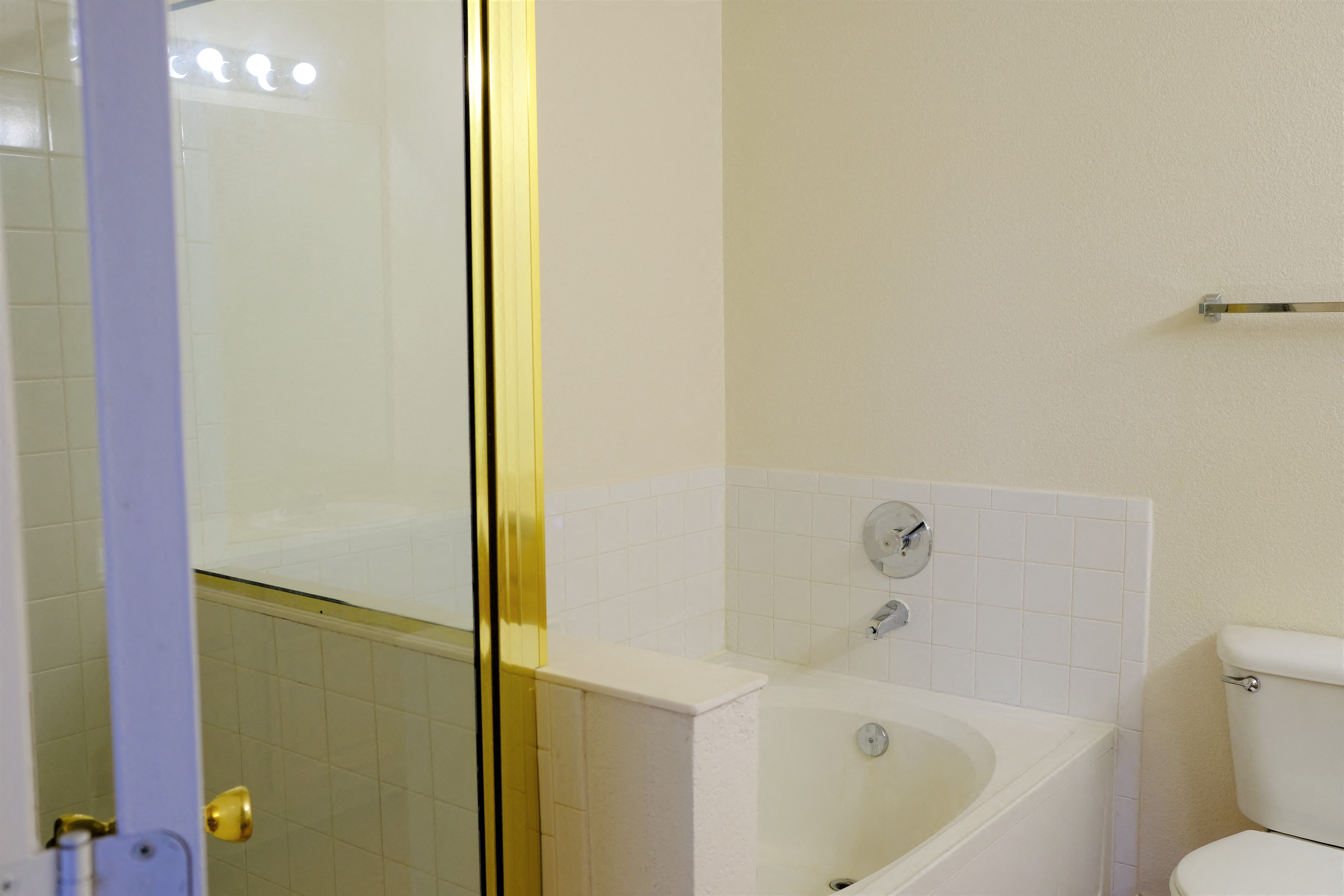 Unit Type C - Master bedroom bathroom with separate tub and shower